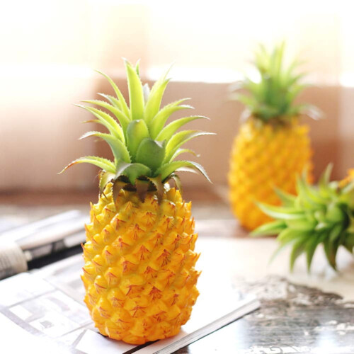 Kunstig ananas ornament dekoration 1 stk. 1