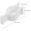 30Pcs White Plastic Lotion Pump Lock Clips with Threaded Buckle Leakproof Pump Bottle Buckles 2