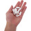 30Pcs White Plastic Lotion Pump Lock Clips with Threaded Buckle Leakproof Pump Bottle Buckles 4
