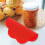 6pcs Jar Abridor Tapete Borracha Abridor Gripper Pads 3,5 x 3,5 polegadas quadradas Borracha Premium 5