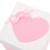 Caixa de presente rosa com laço, 10 cm, pacote com 3 unidades 5