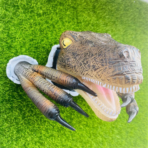 Sculpture murale en résine Velociraptor (1 pièce) 1