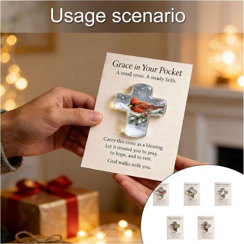 Carte souvenir de câlin de poche sentimentale avec de-B 2
