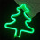 LED-Weihnachtsbaum-Neonleuchte – USB- oder Batteriebetrieb 2