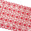 Red Lace Valentine's Table Runner – 72" Poinsettia Design 3