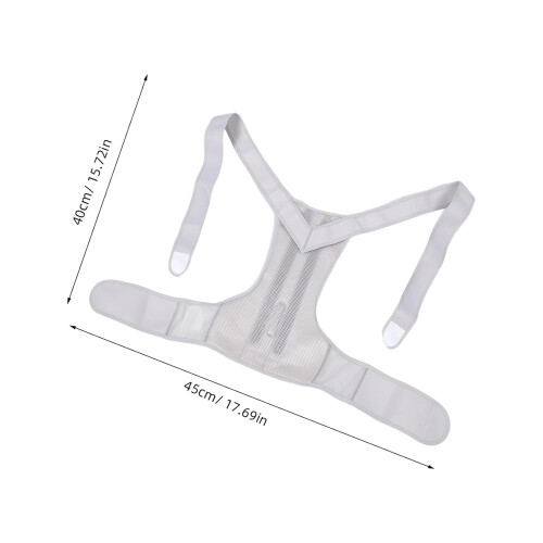 Adjustable Posture Correction Belt for Upper and Lower Back Support Elastic Lumbar Brace 1