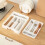 Cutlery Organizer Drawer Divider Tray4or5Compartments 4