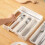 Cutlery Organizer Drawer Divider Tray4or5Compartments 5