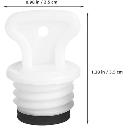 6pcs Leakproof Rubber Hot Water Bottle Replacement Stoppers 18mm Medium Spare Plugs 1
