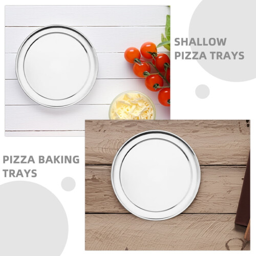 Rund pizzaplåt i aluminium, 15 cm 2