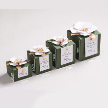 Boîte-cadeau en papier fait main de qualité supérieure pour-2L