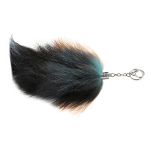 Schlüsselanhänger mit weichem Tierschwanz, hübsche Hängedekoration für Taschen, Rucksäcke und mehr – einzigartiger Schlüsselanhänger-Schmuck
