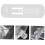 60pcs Cabinet Shelf Pegs Kitchen Storage Shelf Holder Pins Shelving Support Plastic Material 2