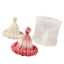 Princess Dress siliconen mallen voor het handgemaakte-B