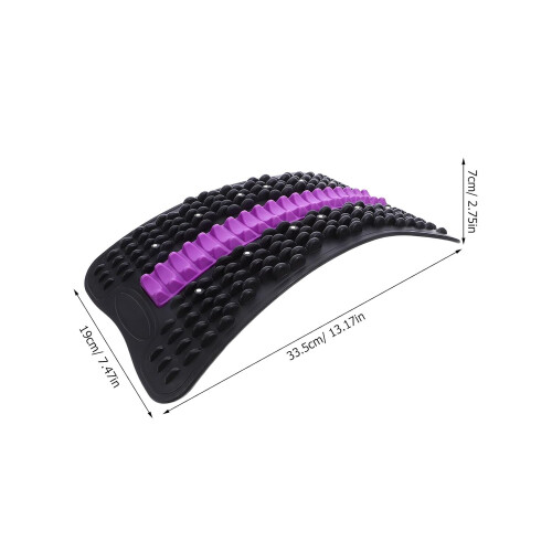 Adjustable Lumbar Spine Massager and Traction Device Rotating Screw 1