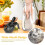 Γυάλινη κανάτα γάλακτος με φαρδύ στόμιο 64oz, συσκευασία 3 τεμαχίων 5