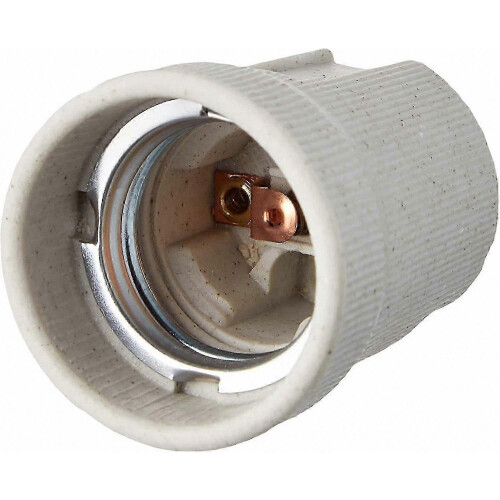 E27 Screw-Type Ceramic Socket compatible with Pendant Lighting Fixtures