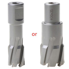 Polishing Hand Tool Accessories Durable Hole Saw Carbide Tip Coring Magnetic Drill Bit compatible with Metal Cutter Steel Drilling