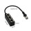 Cable extensor Ethernet RJ45 con conector de 1 macho a 3 hembras, adaptador de cable LAN, conector extensor duradero multicolor. 1
