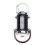 Pocket Sized Keychain Light Work Light Keychain Rechargeable Flashlight Charm Keyring Practical Outdoor Camping Tool silver gray 1