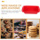 Reusable Silicone Loaf Pan for Baking Toast Bread Mold with Uniform Heating, Rectangular Shape 3
