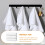 Bath Towel White Cotton 3 Pcs 3