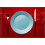 Valentine's Day Placemat Linen 18x12in 5