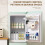 Mesh Refrigerator Net Pocket – White, Hanging Storage Bag 5