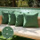 Set van 4 waterdichte polyester kussenhoezen van 18x18 inch 2
