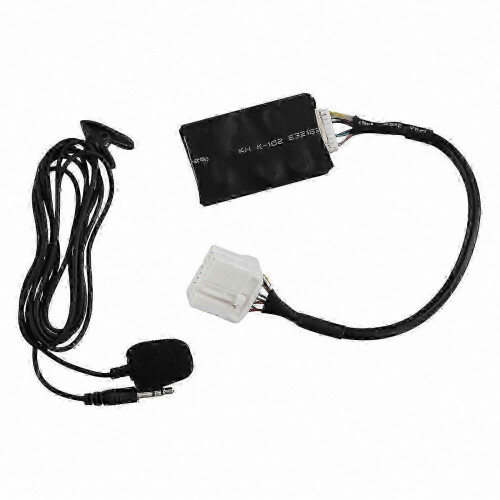 Bluetooth AUX Adapter 12V Interface compatible with Car Audio Systems 2003-2011