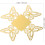 50 Pcs Square Mini Cupcake Liners Chocolate Wrapping Paper 2