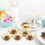 50 Pcs Square Mini Cupcake Liners Chocolate Wrapping Paper 5