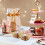 50 Stück quadratische Mini-Cupcake-Förmchen, Schokoladen-Geschenkpapier 8