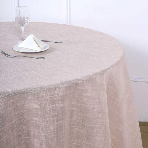 BalsaCircle 120 Zoll rosa runder Polyester-Kunstsack 2
