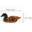 Creative Painted Duck Chopstick Holder Set 8pcs Synthetic Material Smooth Surface and Unique Shape 2