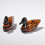 Creative Painted Duck Chopstick Holder Set 8pcs Synthetic Material Smooth Surface and Unique Shape 4