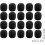 40pcs Microphone Windscreen Sponge Covers Lapel Microphone Protectors Moisture and Dirt Resistant Sponge 2