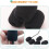 40pcs Microphone Windscreen Sponge Covers Lapel Microphone Protectors Moisture and Dirt Resistant Sponge 8