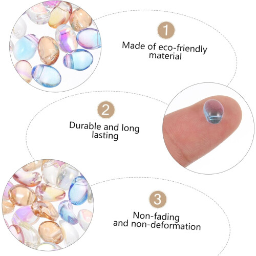 100 strass en cristal féerique pour manucure 3D, patch diamant 1