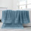 Bath Towel Solid Color Thick Absorbent Quick-Dry Adult Towel 5