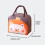 Isolierte Lunchtasche – Thermo-Bento-Box, wiederverwendbar & 2