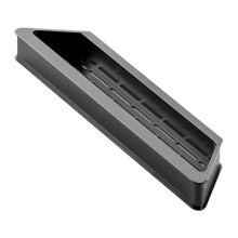 Stevige ronde handgreep van aluminiumlegering, geschikt voor kledingkasten en dressoirs. Voeg een moderne touch toe aan uw opbergoplossing.