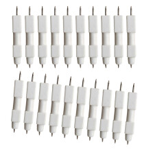 Lot de 20 aiguilles magnétiques d'allumage en céramique pour cuisinières à gaz - Pièces de rechange et accessoires durables