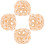 Bamboo Decorative Balls Set of 4 3