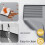 Kaffeetropfschale aus lebensmittelechtem Silikon mit-Gray B 3