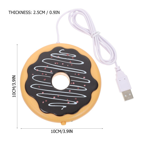 USB-Tassenwärmer-Untersetzer aus Kunststoff, 1 Stück 1