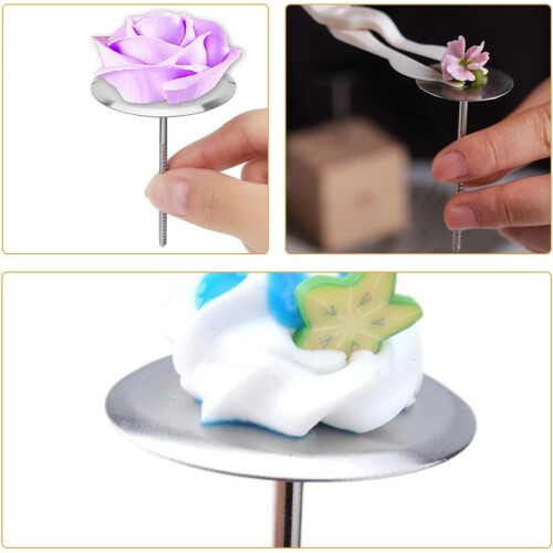 8pcs Cake Decorating Tools Set Stainless Steel Cake Tools with Precision Design Easy to Clean Creative Style 2