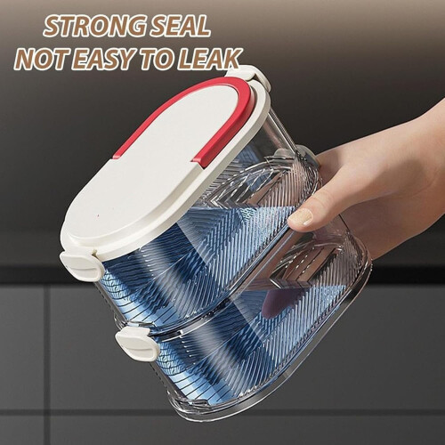 Stackable Transparent Spice Organizer Box 2-5 Layers 1