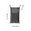 Gray Hanging Laundry Hamper with Mesh Bag, 80x49cm 3