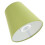 Abajur de tecido verde claro para lâmpada E14, 14x14x13cm 4